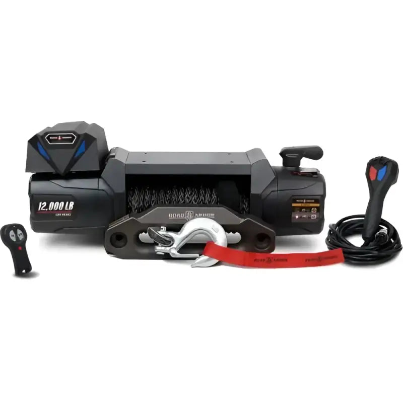 RA10801075 Road Armor Electric Winch; W/Synthetic Rope; 1 - Winch