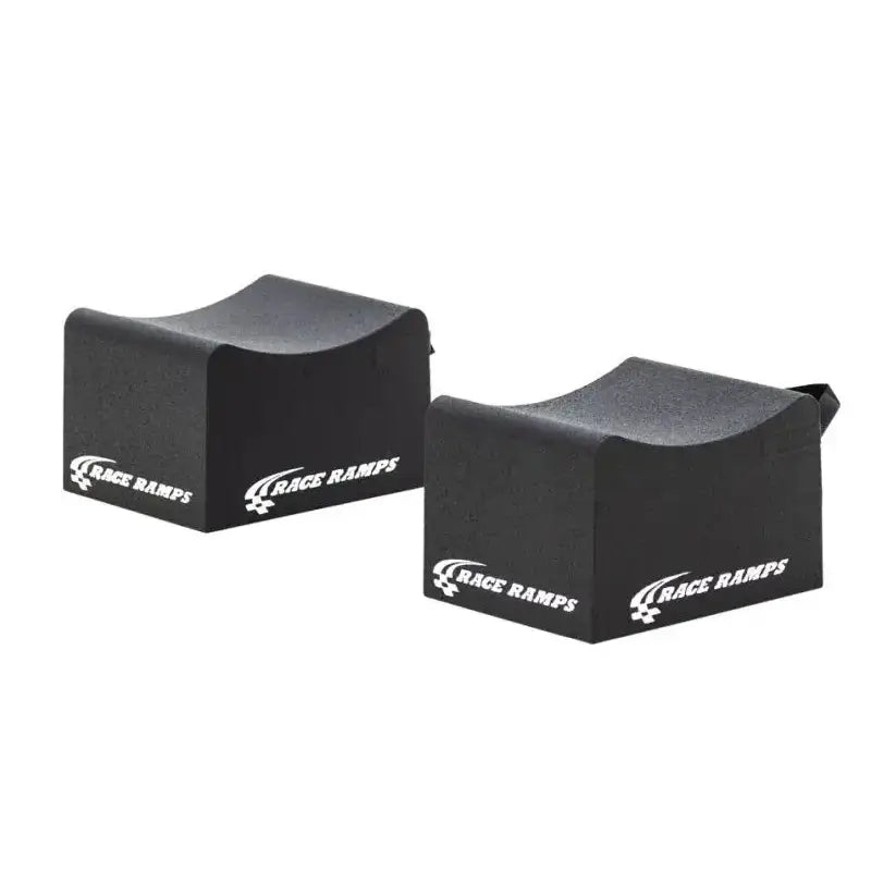 Race Ramps 8in. One-Piece Multi-Purpose Wheel Cribs - 1500 lbs Capacity - Black