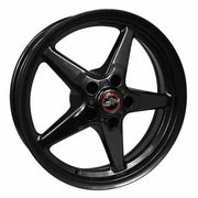 Race Star Race Star 92 Drag Star Bracket Racer 17x10.5 5x120BC 7.00BS Gloss Black Wheel