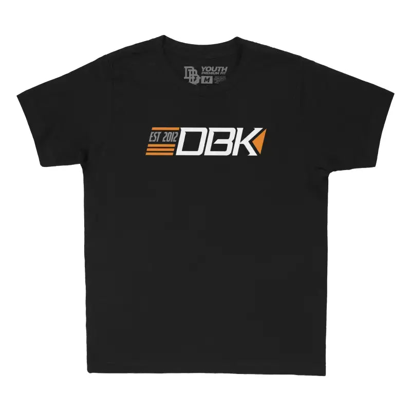 We Race Youth Tee Black Yl - DBK