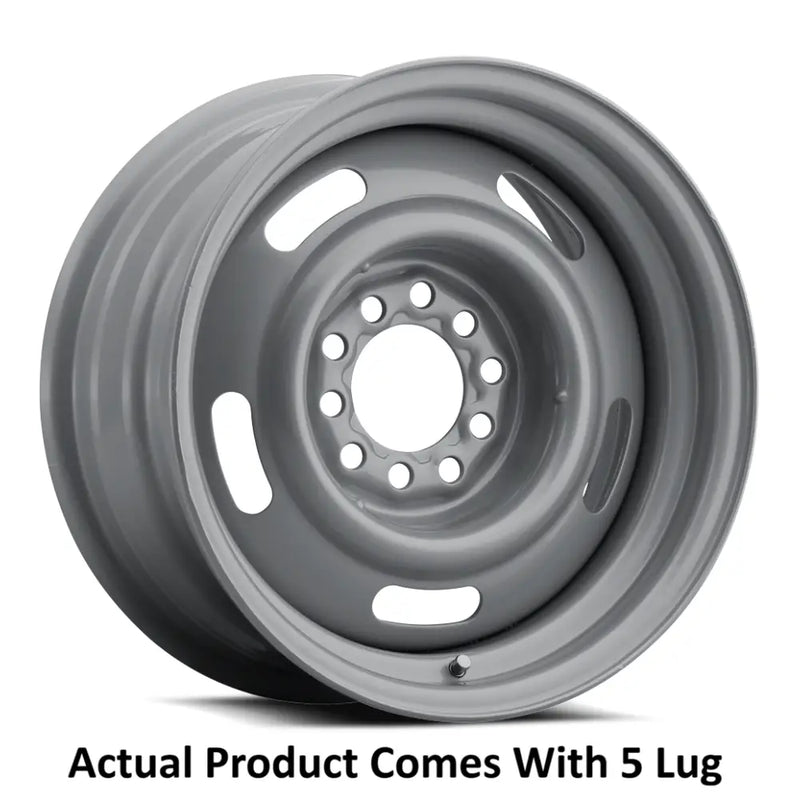 Raceline 6356090-CP Wheel - Silver