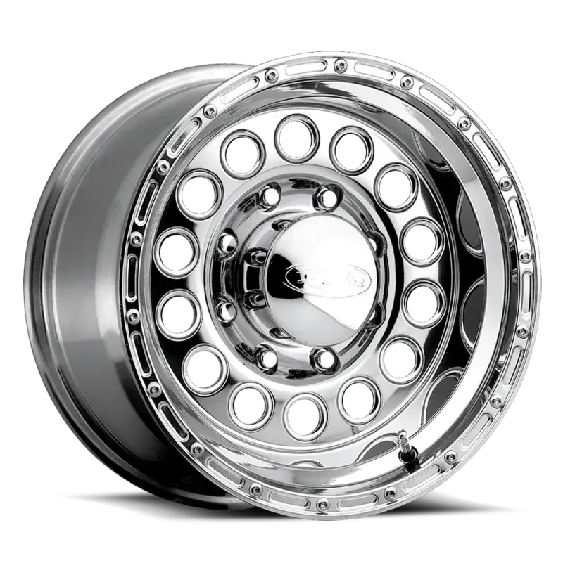 Raceline 887 Rock Crusher 15x10in / 5x139.7 BP / -47mm Offset / 107.95mm Bore - Polished Wheel - Wheels