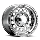 Raceline 887 Rock Crusher 15x10in / 6x139.7 BP / -47mm Offset / 107.95mm Bore - Polished Wheel - Wheels