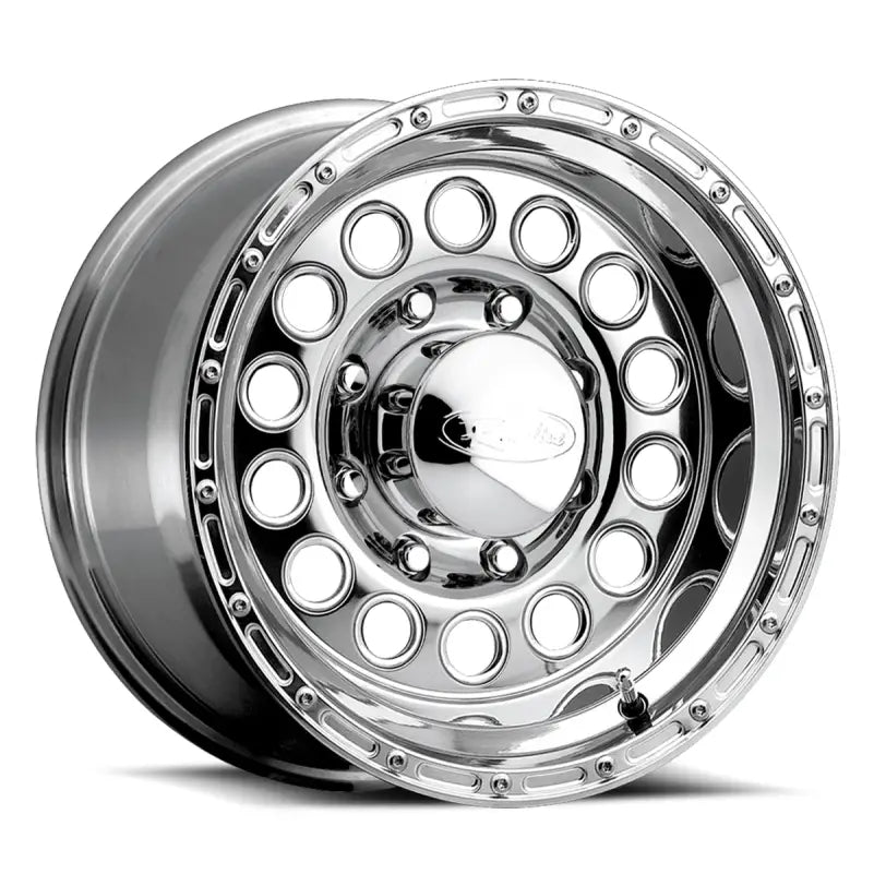 Raceline 887-68060 Raceline 887 Rock Crusher 16x8in / 6x139.7 BP / -20mm Offset / 107.95mm Bore - Polished Wheel