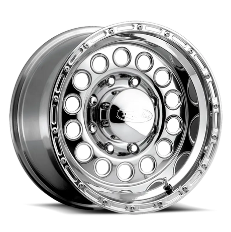Raceline 887 Rock Crusher 17x9in / 6x139.7 BP / 0mm Offset / 107.95mm Bore - Polished Wheel - Wheels