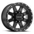 Raceline 935B Defender 15x8in / 5x114.3 BP / -24mm Offset / 83.82mm Bore - Satin Black Wheel - Wheels