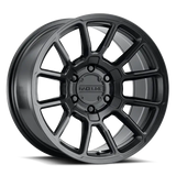 Raceline 950B Gauge 17x8.5in / 6x139.7 BP / 0mm Offset / 106.1mm Bore - Satin Black Wheel - Wheels