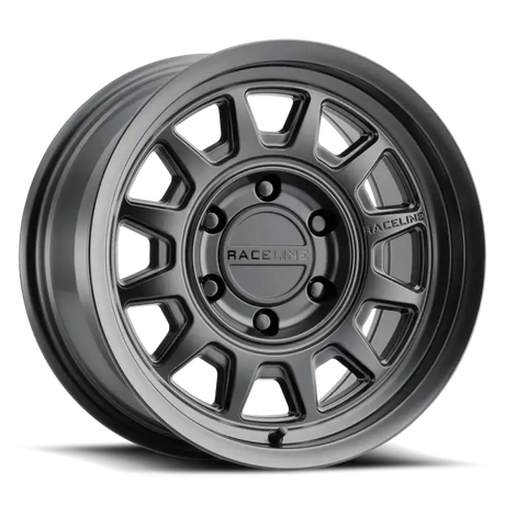 Raceline 952B Aero 17x8.5in / 6x139.7 BP / 0mm Offset / 106.1mm Bore - Satin Black Wheel - Wheels