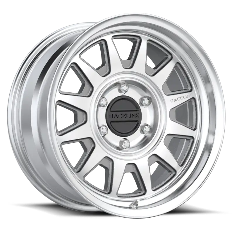 Raceline 952MC Aero 17x8.5in / 6x139.7 BP / 0mm Offset / 106.1mm Bore - Machined Wheel - Wheels