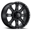 Raceline 981 Raptor 16x8in / 8x165.1 BP / 0mm Offset / 130.81mm Bore - Satin Black Wheel - Wheels