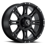 Raceline 981 Raptor 16x8in / 8x165.1 BP / 0mm Offset / 130.81mm Bore - Satin Black Wheel - Wheels