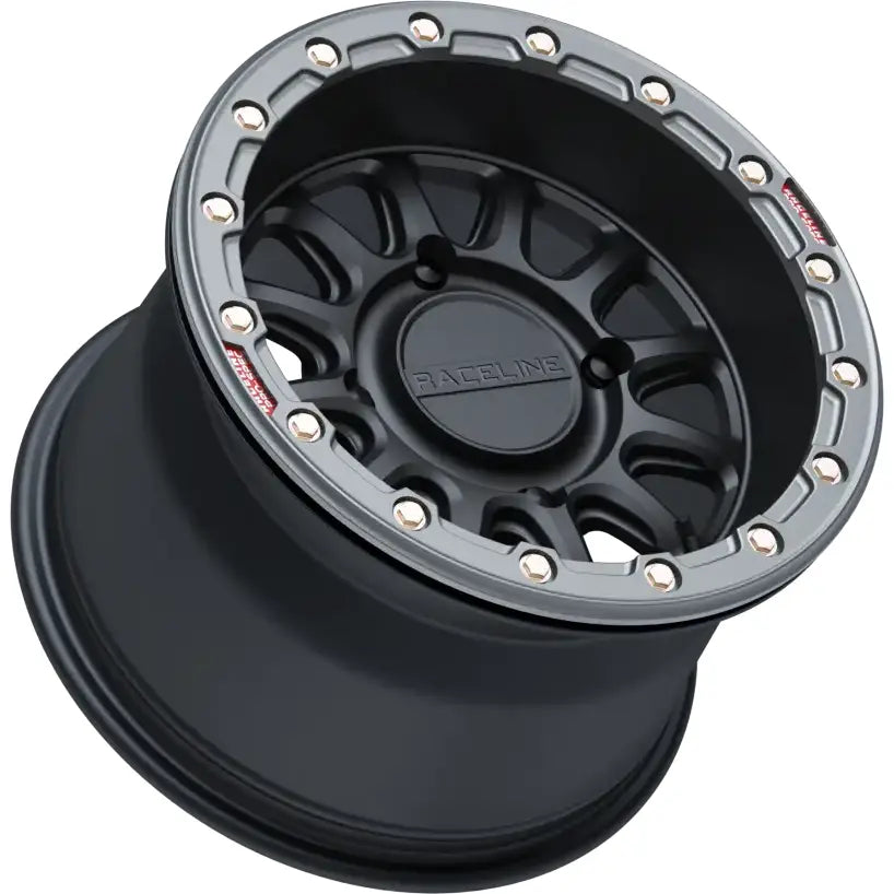 Alpha Wheel 4x137 Blk/Gunmetal 15x10 (+10mm) - RACELINE