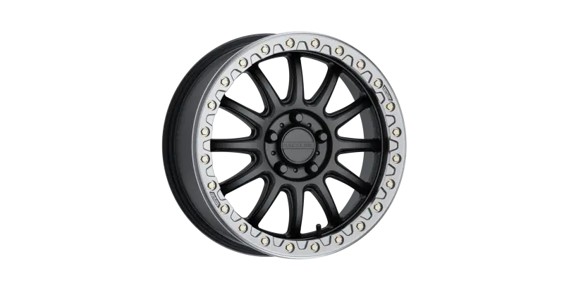 Raceline A14BG-77012 + 25 Alpha Bdlk 17X7 6/139.7 ( + 25Mm) Blk/Gunmetal - Wheels
