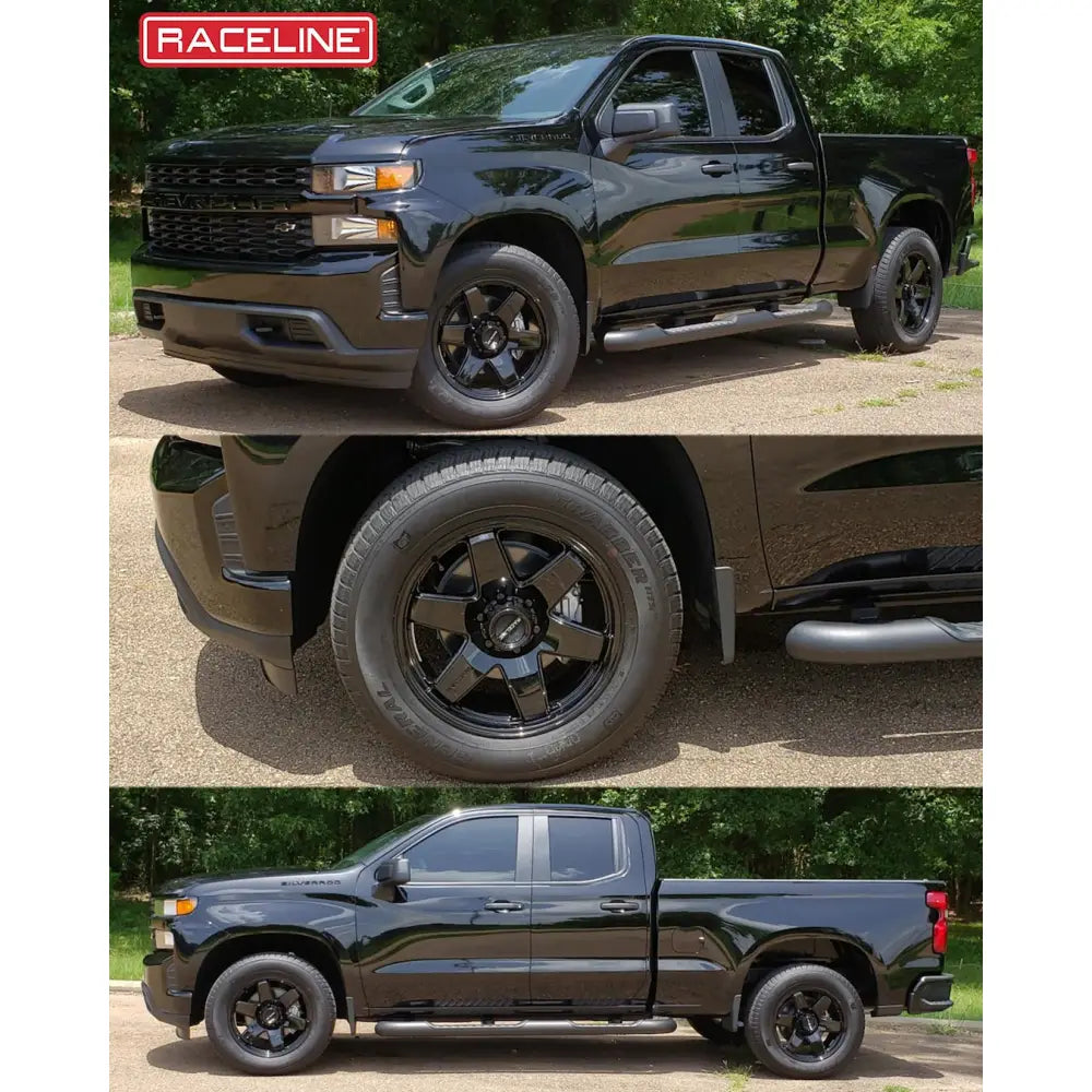 Raceline With Raceline Logo Center Cap Wheel 942B-88062+35 - 942B 18X8 6X120 35MM