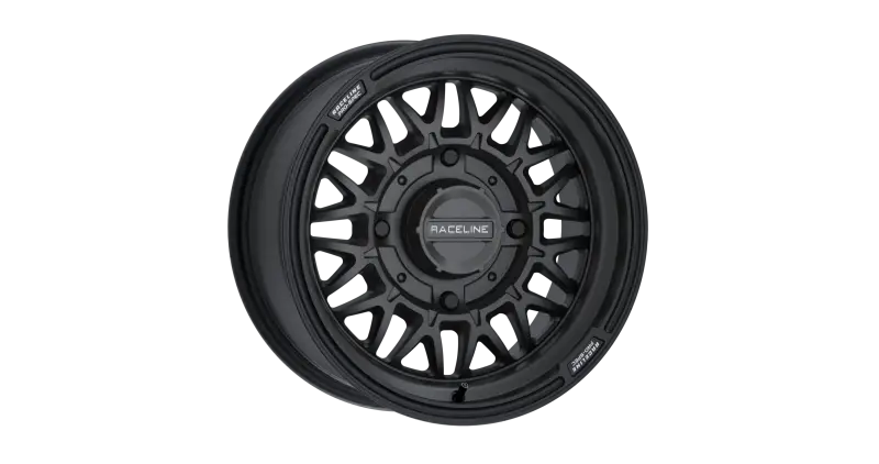 Raceline Omega 14x7 4/156 5 + 2 ( + 10mm) Satin Black