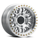 Raceline RT951M Ryno 17x9in / 5x127 BP / -38mm Offset / 83.82mm Bore - Machined Beadlock Wheel - Wheels