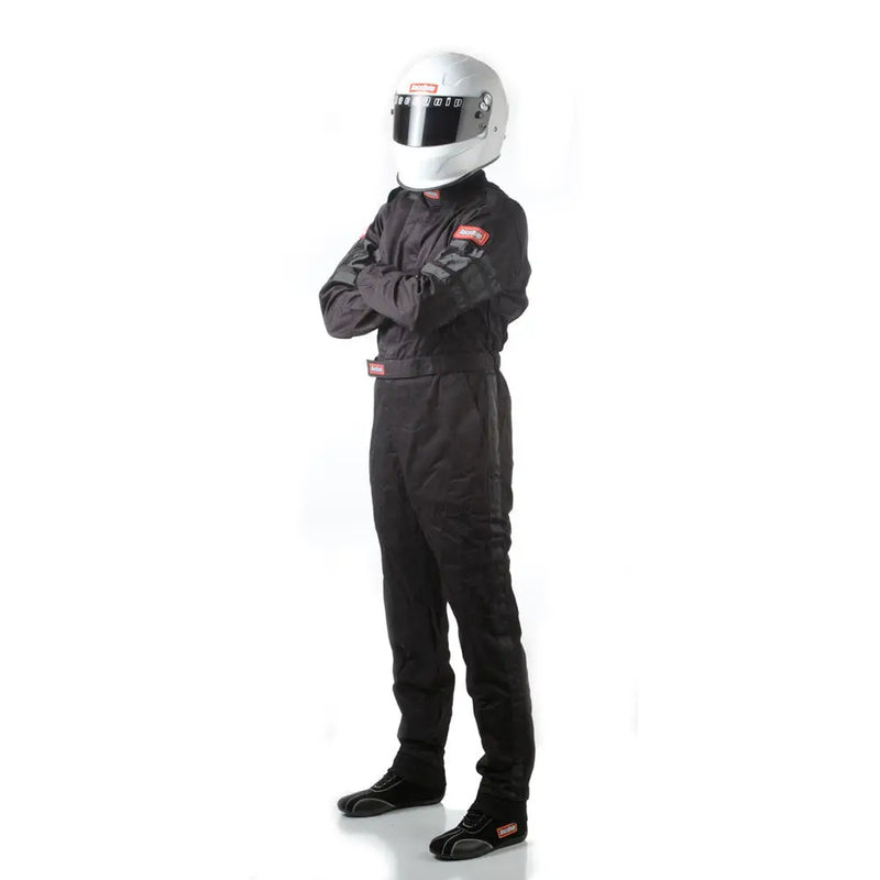 Racequip 110004RQP Driving Suits - Black Medium