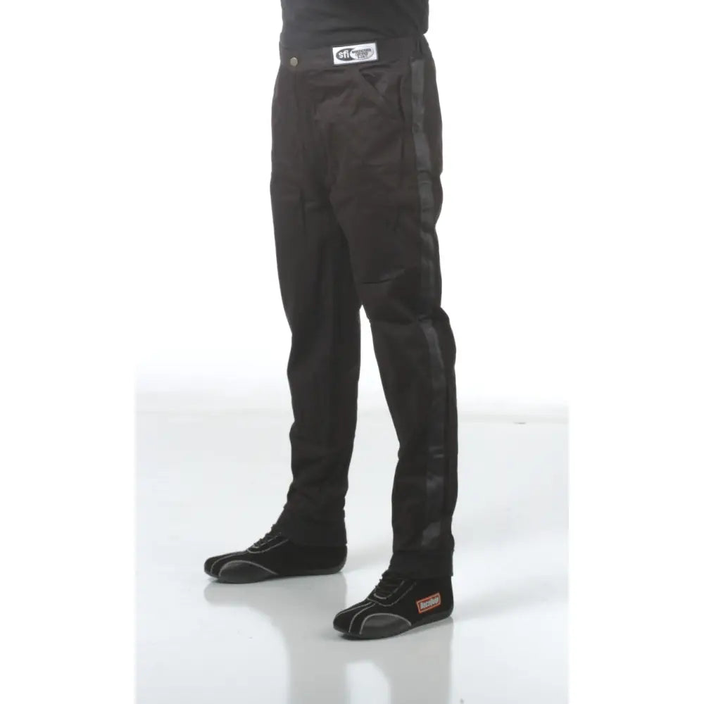RACEQUIP 112007 SFI-1 1-L PANTS BLACK 2X