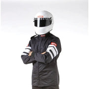 RACEQUIP 121006 SFI-5 JACKET BLACK X-LARG