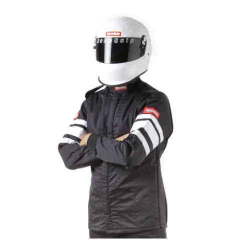 Racequip 121007RQP Driving Jackets - Black Large