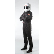 RaceQuip Black SFI-1 1-L Suit - 2XL - 110007