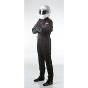 Racequip 110007 RaceQuip Black SFI-1 1-L Suit - 2XL - 110007