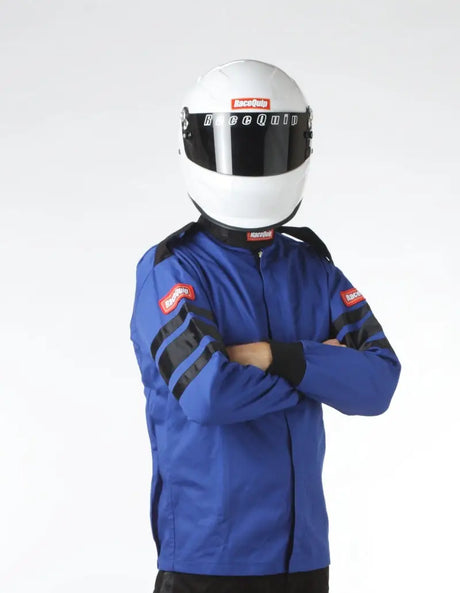 RaceQuip Blue SFI-1 1-L Jacket - 3XL - Truck & Automotive