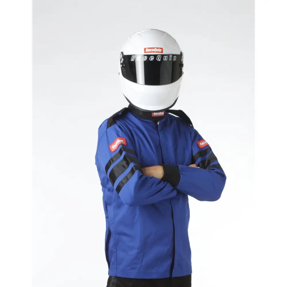 Racequip 111028 RaceQuip Blue SFI-1 1-L Jacket - 3XL