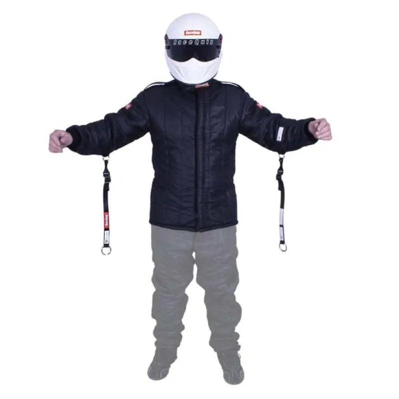 RaceQuip SFI-15 Jacket Black Large - Truck & Automotive
