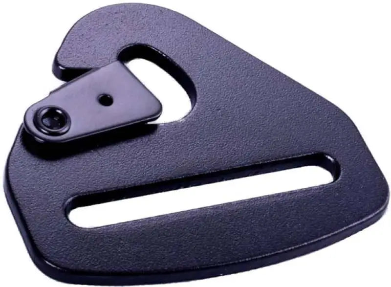 RaceQuip Snap Hook End Seat Belt Mounting Hardware / Fits 2 In. Belts / Forged Steel - Black - Truck & Automotive