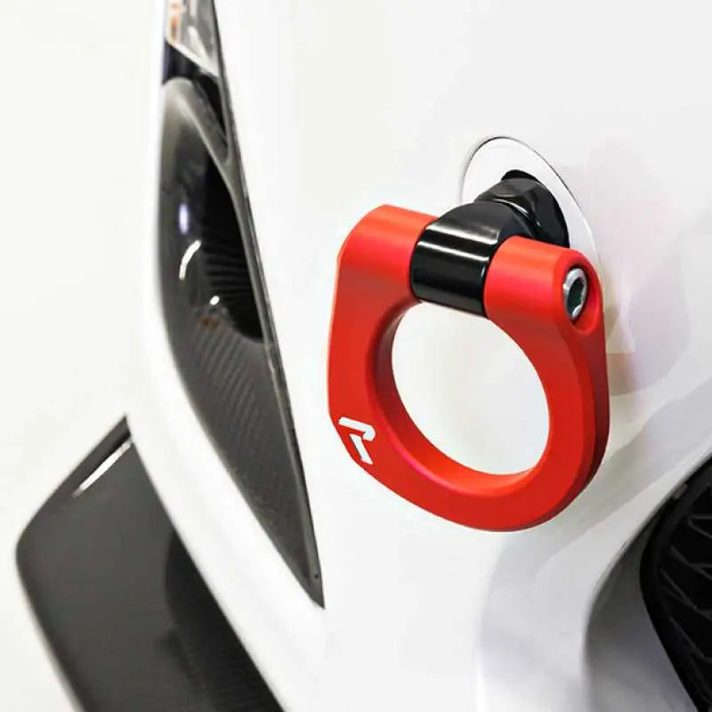 Raceseng 12-16 Porsche Cayman 981 Tug Tow Hook (Front) - Red 