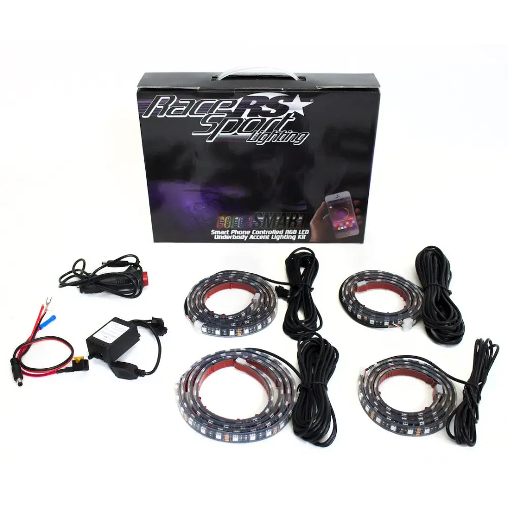 Racesport LT Bluetooth Smart Phone Controlled App Underbody Light Kit RSBTRGBL2 - Race Sport Colorsmart Rgb Led Unde