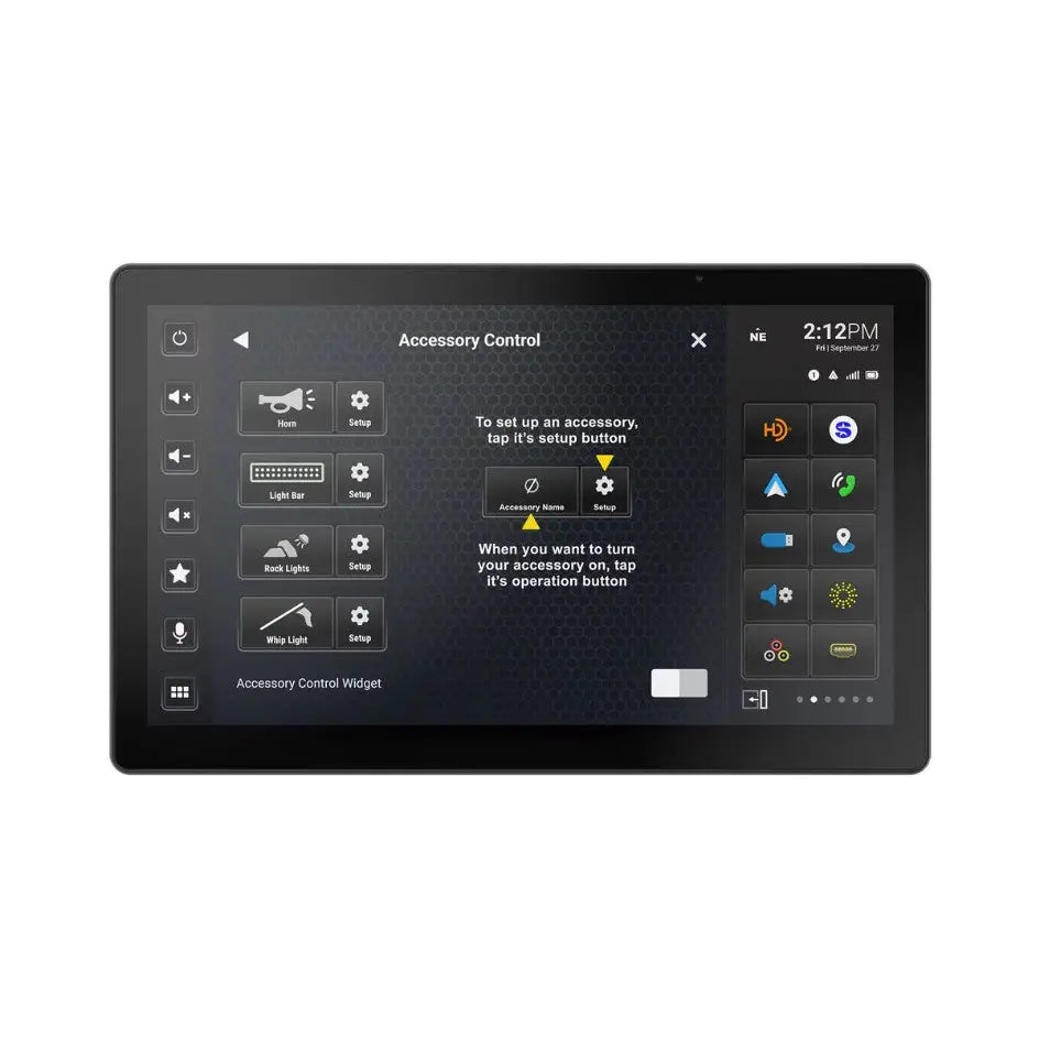Racesport LT Built-In HD Radio Tuner IX212 - Horizon Universal 12.8 Display