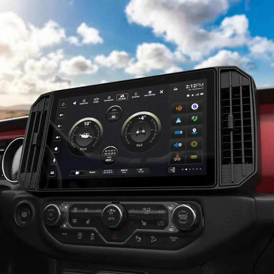 Racesport LT Built-In HD Radio Tuner SRX-JW18128 - Integrated 12.8 Display Wrangl