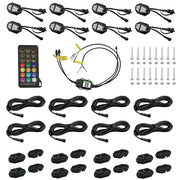 Racesport LT Choose From Millions Of Colors Underbody Light Kit RSDK8 - Colortrail 8PC Rgb Chasing Rock