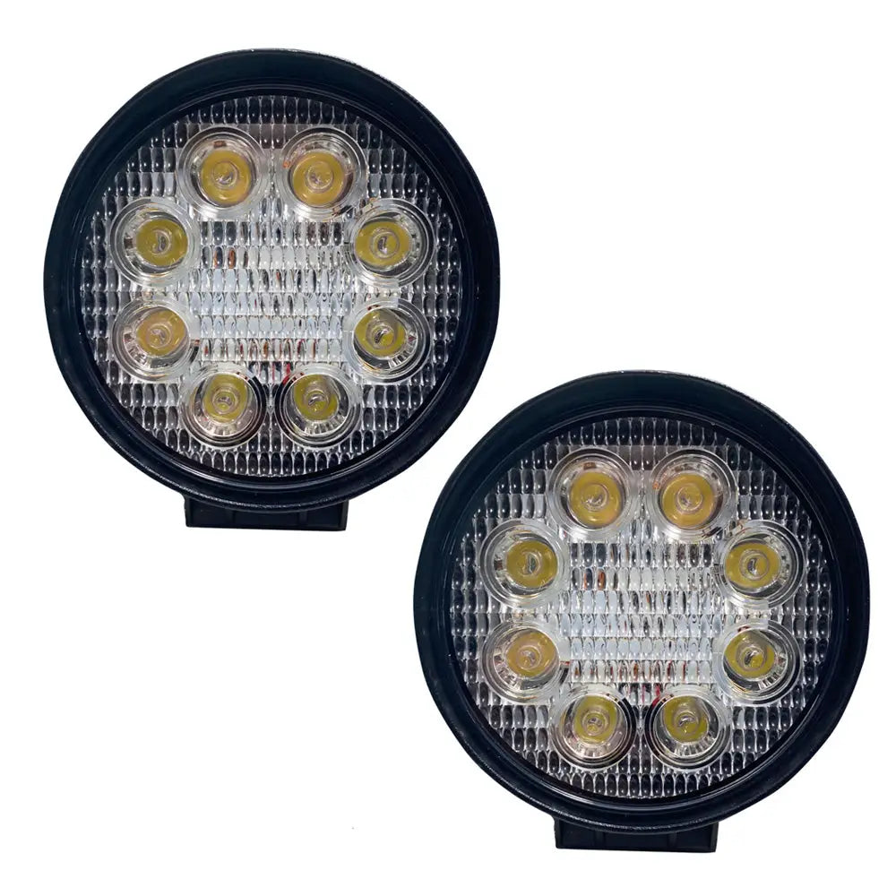 Racesport LT Durable Spotlights Built To Last Work Light RS-27W-R-2 - Street Series 4IN Round High-Powere