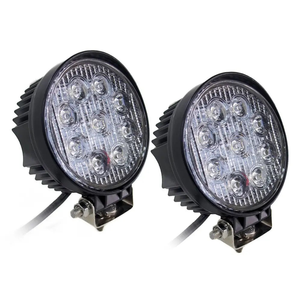Racesport LT Durable Spotlights Built To Last Work Light RS-27W-R-2 - Street Series 4IN Round High-Powere