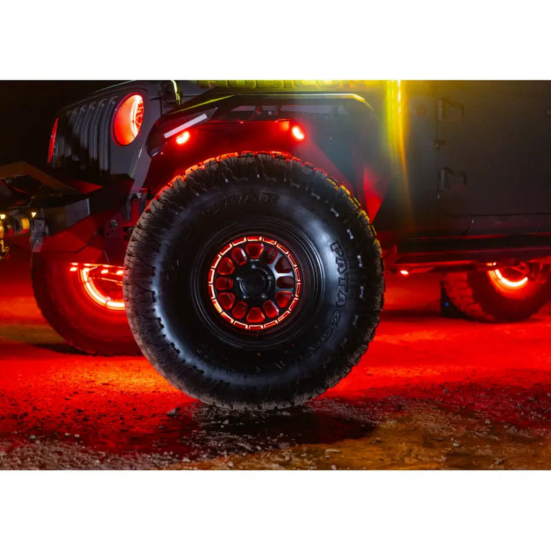 Racesport LT Featuring High-Quality RGBW LEDs Underbody Light Kit RSCWL10 - 14-18Inch Adjustable Wheel