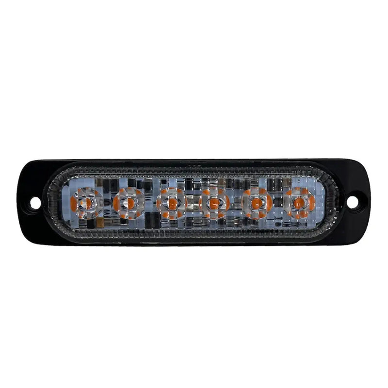Racesport LT Low Power Consumption Warning Light RS70016A - 6-LED Ultra Slim Flush Mount 19-FLA