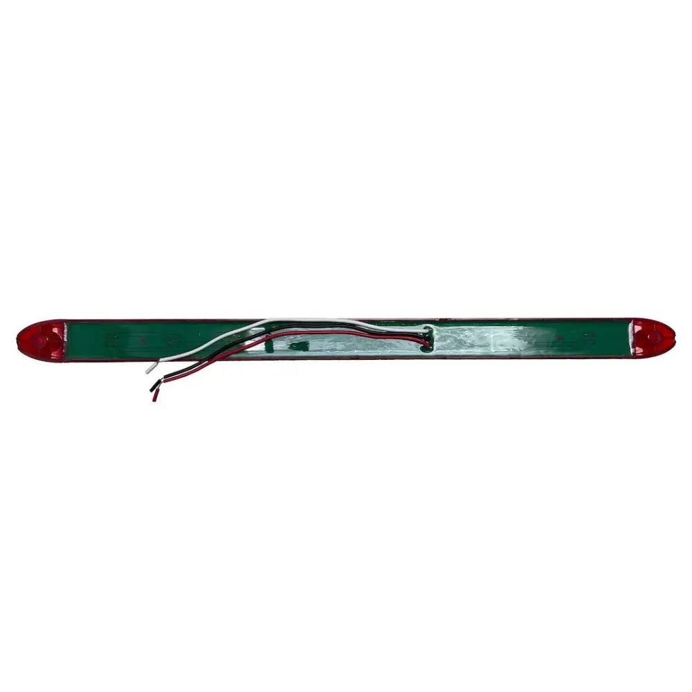 Racesport LT Provides Additional Driving Safety Tailgate Light - LED RS-17-Red - 17IN Screw Mount High-Powered 9-LED