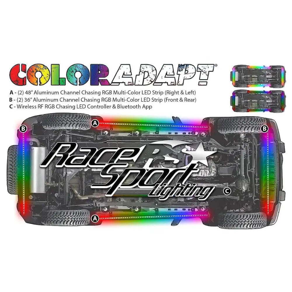 Racesport LT Rsukit-C Underbody Light Kit