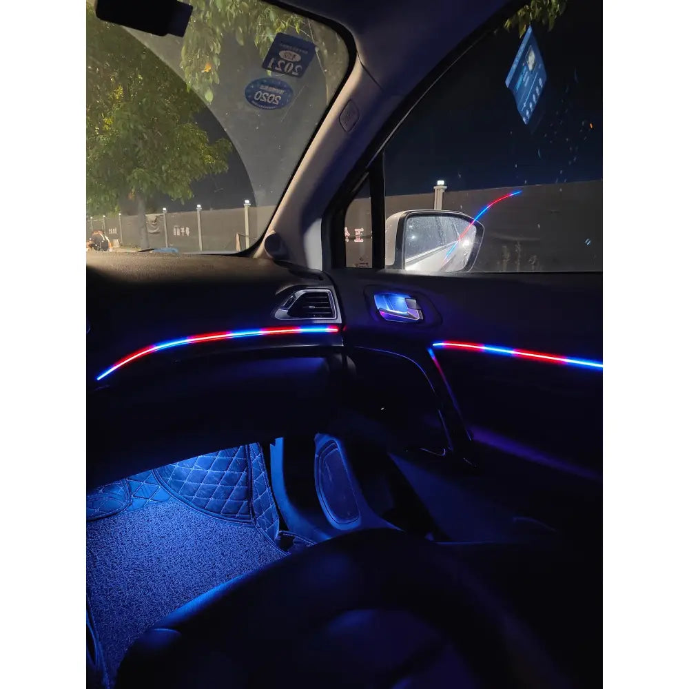 Racesport LT Simple Plug-And-Play Installation Interior Light Akit2DR - 2-Door Ambient 10PC Kit