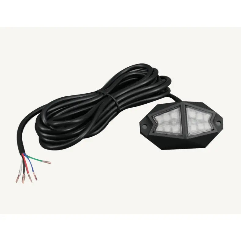 Racesport LT Universal Fitment Underbody Light Kit RSRGBW - 2PC Rgbw Multicolor Rock Syst