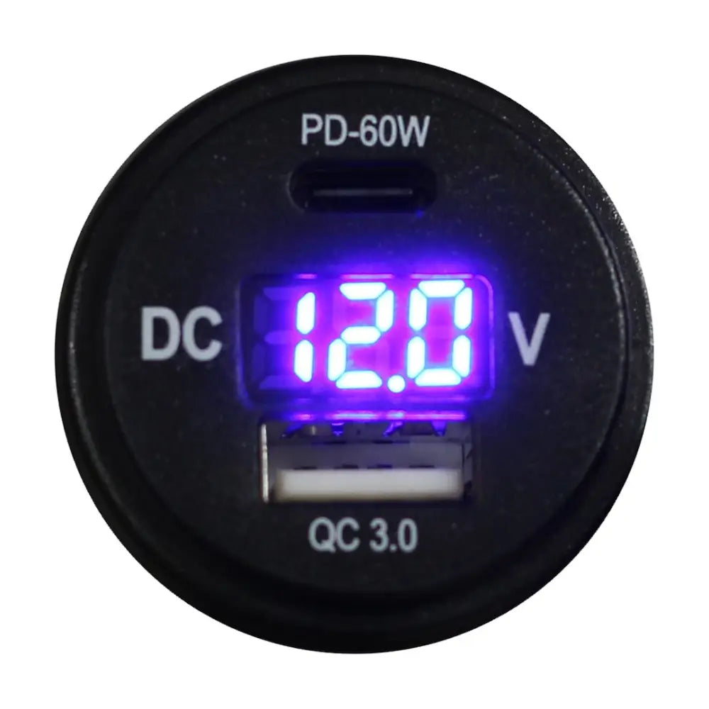 Racesport LT Universal Fitment USB Outlet RS51915B - Introducing RS51915B Your ALL