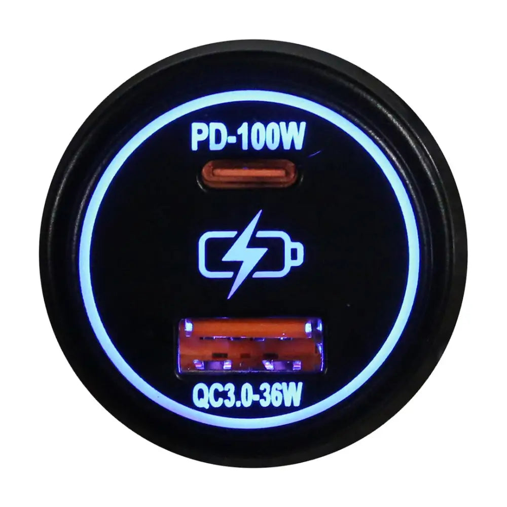 Racesport LT Universal Fitment USB Outlet RS51927B - Introducing RS51927B Your Ulti