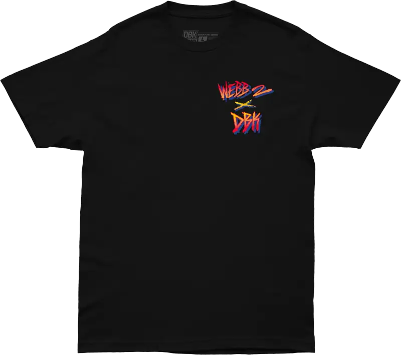 Rad Cw2 Tee Black Sm - DBK