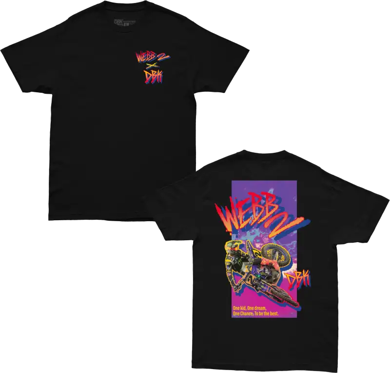 Rad Cw2 Youth Tee Black Yl - DBK