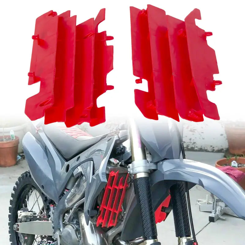 Radiator Louvers Red 