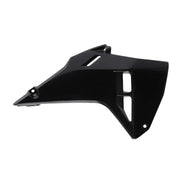 Radiator Scoops Hon Crf Black - POLISPORT