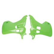POLISPORT Radiator Scoops Kx125/250 Green